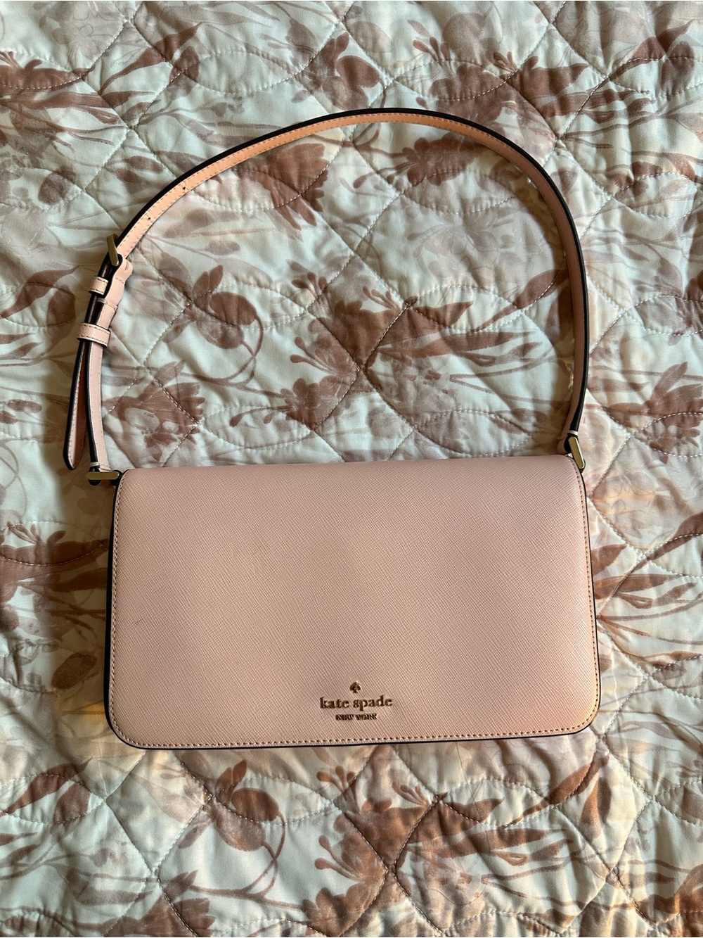 kate spade Soft Pink Leather Shoulder Bag